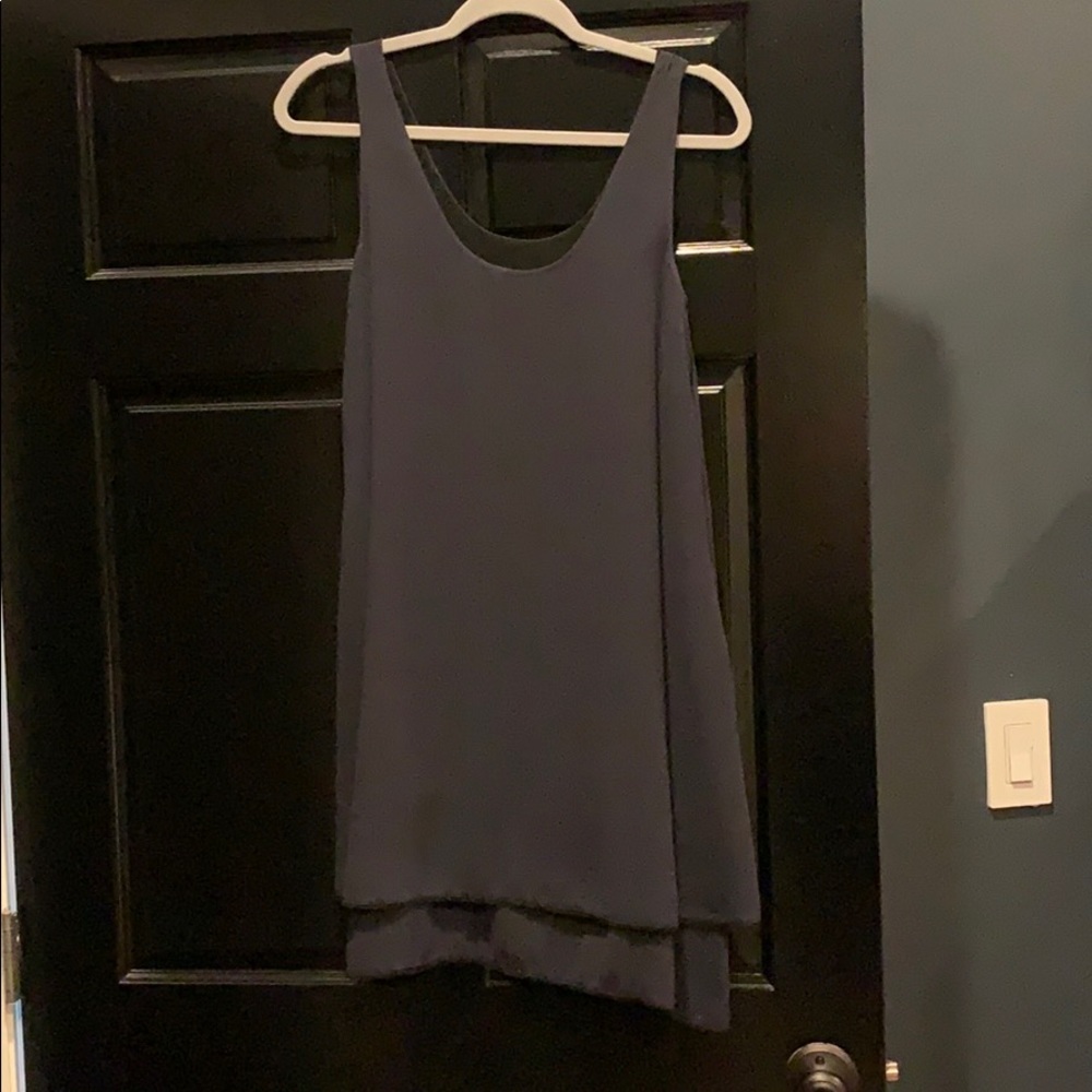 Rachel Roy navy blue shift dress size XS